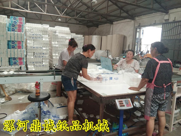 小型衛(wèi)生紙加工廠(chǎng)